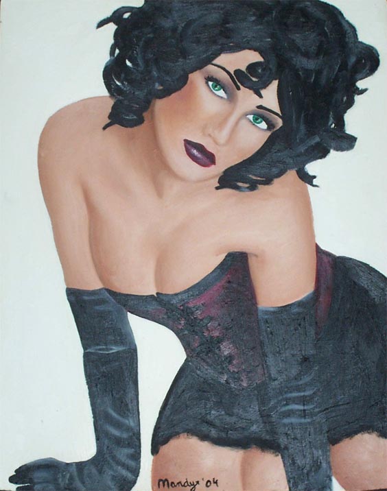 a painting that i did for my friend alex for his birthday.