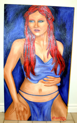 second painting in the series of three from club rockit.