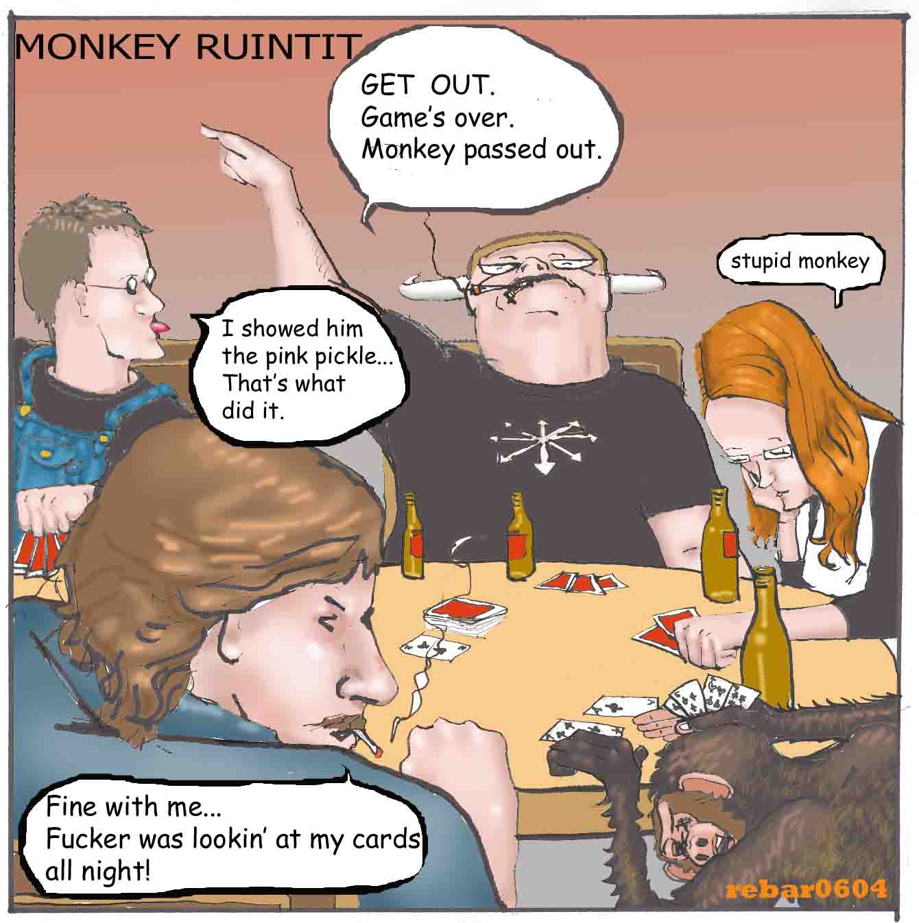 The damn monkey again!